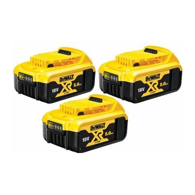 DEWALT 18V стартов комплект 3 батерии 5Ah DCB184P3 (DCB184P3)