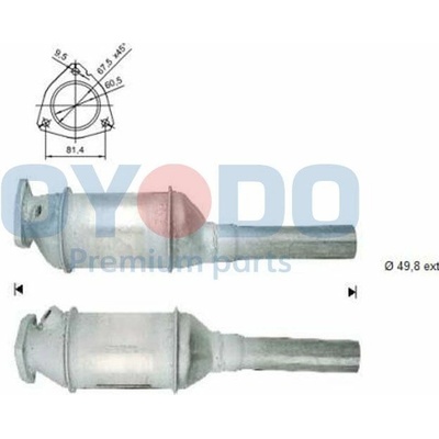 Katalyzátor Oyodo 10N0041-OYO