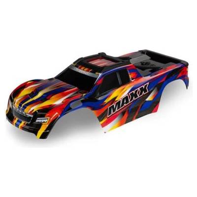 Traxxas каросерия жълта Maxx (междуосие 352mm)