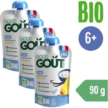 Good Gout Bio Banánový jogurt s citrónom 3 x 90 g