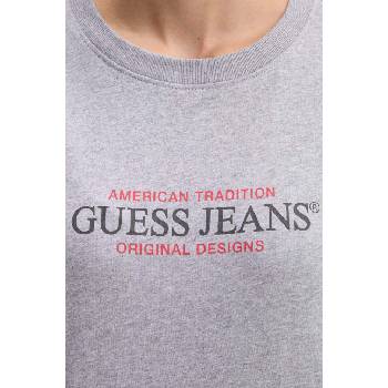 Guess Jeans Памучна тениска Guess Jeans в сиво W4YI08 K8HM0 (W4YI08.K8HM0)