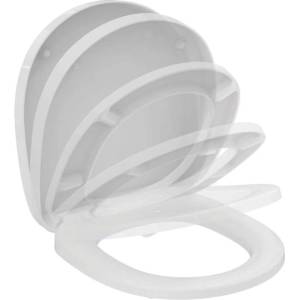 Ideal Standard Connect Space - Тоалетна седалка Wrapover, SoftClose, EasyTakeOff, бяла E129101 (E129101)