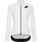 ASSOS Дамска фланелка с дълъг ръкав за колоездене ASSOS Women's Uma GT L/S Jersey S11 Evo Cycling jersey - White Series (156-2813-0313)