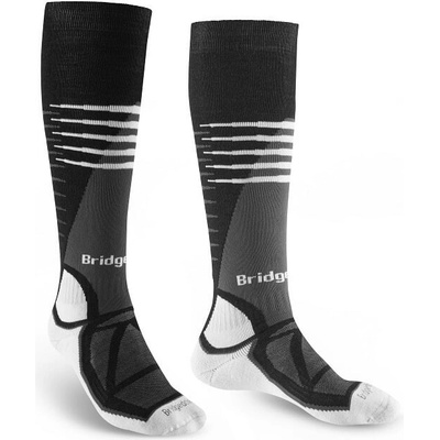 Bridgedale Ski Midweight Black White