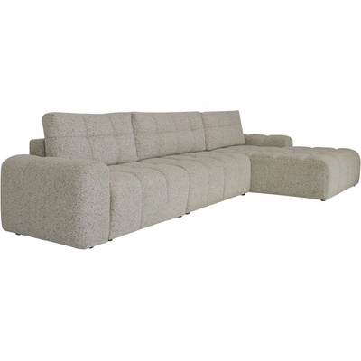 Miuform Светлокафяв разтегателен модулен ъглов диван с място за съхранение (десен ъгъл) Lulu - Miuform (2229PE09)