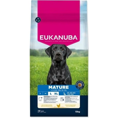 EUKANUBA Mature Large čerstvé kuře 15 kg