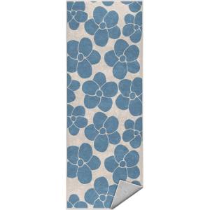 Mila Home Синя пътека подходяща за пране 80x200 cm Blue Meadow - Mila Home (HKG-MMN-Colorful-008-80x200)