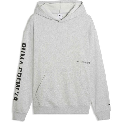 Puma Graphics French Terry Hoodie sivá