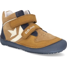 D.D.Step dětské celoroční barefoot boty A063-52159A Chocolate