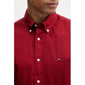 Tommy Hilfiger риза мъжка памучна (MW0MW42630)