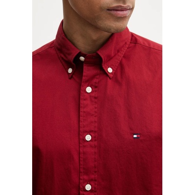 Tommy Hilfiger риза мъжка памучна (MW0MW42630)