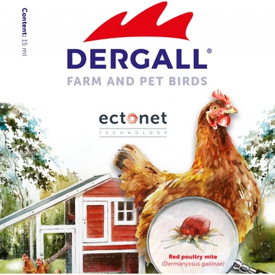 Dergall Proti parazitom a roztočom 15 ml