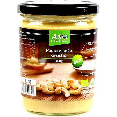 ASO Zdravý život Pasta z kešu Bio 400 g