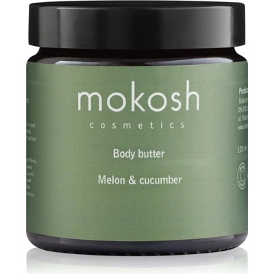 Mokosh Melon & Cucumber telové maslo s výťažkami z uhorky 120 ml