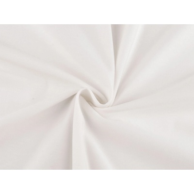 Úplet bavlněný hladký jednobarevný Varianta: 3 (051) Off White, Balení: 1 m