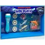 Manyuk Toys Проекторно фенерче с фигурки на животни - морски животни