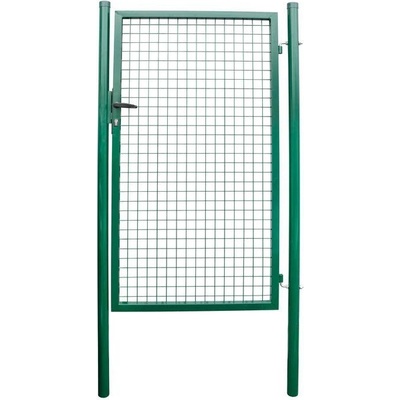 Brána Strend Pro METALTEC ECO, 1000/1500/50x50 mm, zelená, jednokrídlová, záhradná, ZN+PVC, RAL6005