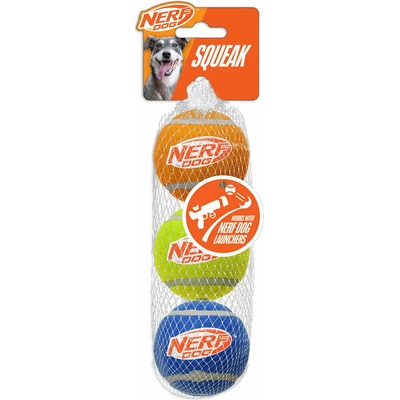 Nerf Dog pískacích tenisových loptičiek 6,5 cm 3 ks