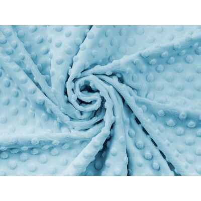 Premium minky sv.modrá (sky blue) 380g