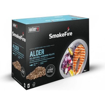 WEBER 18290 prírodné drevené pelety – jelša