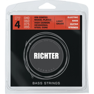 Richter Electric Bass Strings Ion Coated Light 40-95