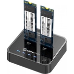 CoreParts MS-CLONER-NVME докинг станция за съхранение на дискове USB 3.2 Gen 2 (3.1 Gen 2) Тип-C Черна (MS-CLONER-NVME)