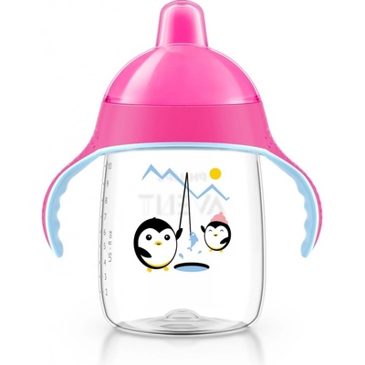 Philips Avent hrneček pro první doušky premium růžová 340 ml