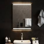 vidaXL LED огледало за баня, 50x70 см (3154063)
