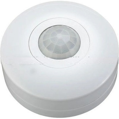 MASTER Stropné pohybové PIR čidlo T360A 360° mini 1200W dosah 6m IP20 biele 5901508151222