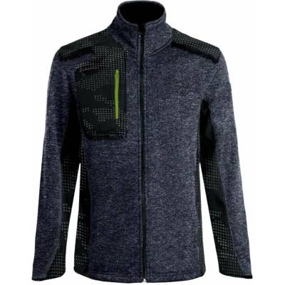 !!! Nine Worths Mikina Nato, pánská, vel.: L, softshell, polyester, šedá 1106BLACK-L
