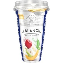 Hollandia Balance jogurtové smoothie banán hruška, jablko špenát 230 g