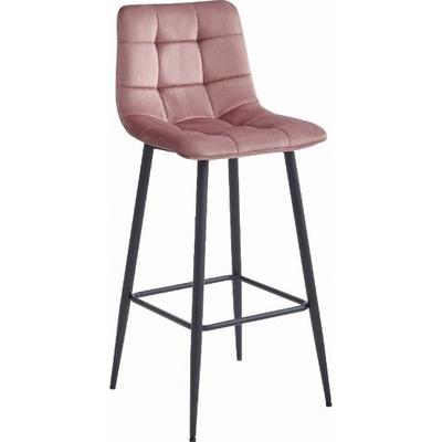 Trendie Budva samet růžová