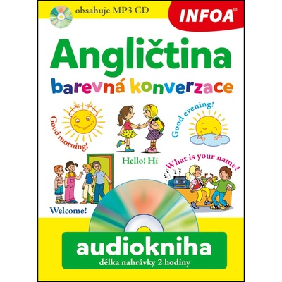 Angličtina barevná konverzace CDmp3 Pavlína Šamalíková