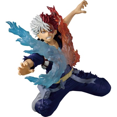 Статуетка Banpresto Animation: My Hero Academia - Shoto Todoroki (The Amazing Heroes), 15 cm (110618)