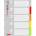 Office Products Разделители Office Products А4, картон, 5 цвята (16379-А)