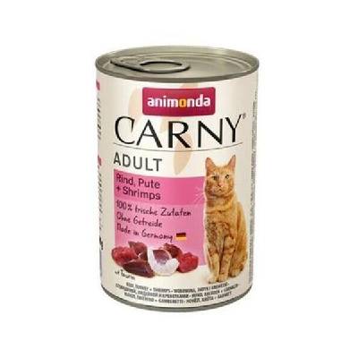 Animonda CARNY® cat Adult hovädzie, morka a krevety bal. 6 x 400 g konzerva