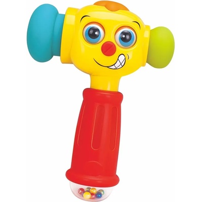Hola Toys Бебешка играчка Hola - Чукче със звук, светлина и езиково обучение (H3115)