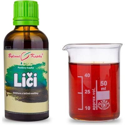 Bylinné kapky Pavlovy Liči TCM tinktura 50 ml