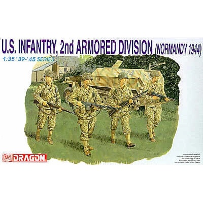 Dragon U.S. Infantry 2nd Armored Division Normandy 1944 1:35