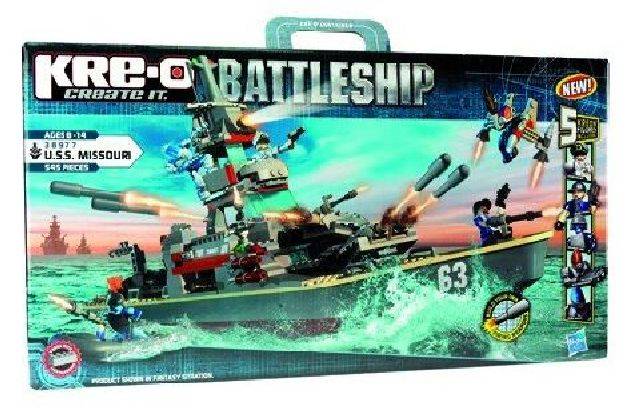 Hasbro KRE-O Battleship bojová loď USS Missouri od 948 Kč