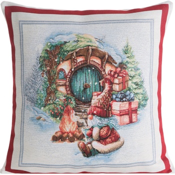 Eurofirany Vianočná GOBELÍNOVÁ XMAS2 45 x 45 cm