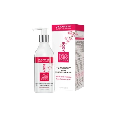 Hada Labo Tokyo Body Hyaluronic Acid Хидратиращо и изглаждащо мляко за тяло 200 мл