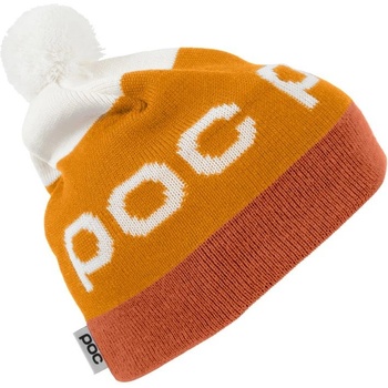 POC STRIPE POM beanie hafnium yellow adamant orange