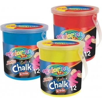 Image 1 of Colorino - Jumbo тебешири 12 цвята в кофичка