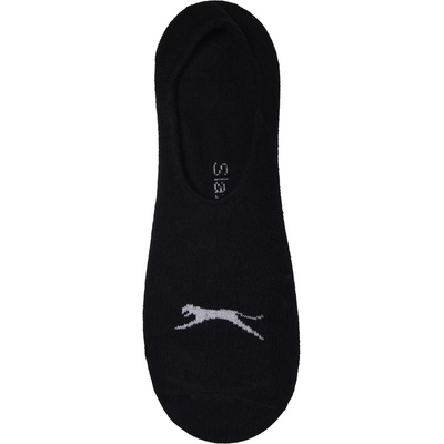 Slazenger Мъжки чорапи Slazenger Invisible 5 Pack Trainer Socks Mens - Black