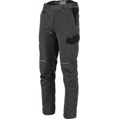 Lahti Pro Slim Fit kalhoty do pasu šedá