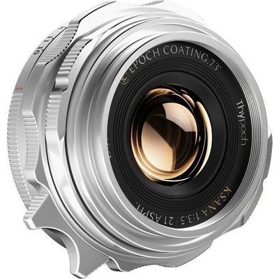 Syntex DZO Thypoch Ksana 21mm f/3.5 with Lens Hood (Leica M, Silver)