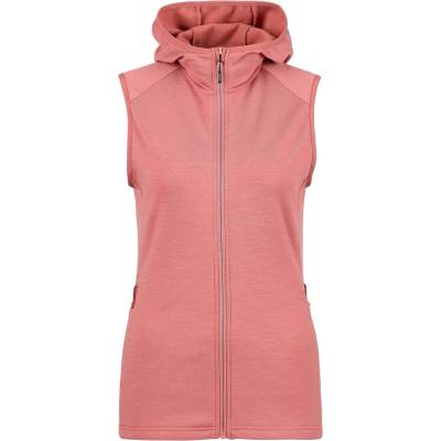 Stoic Дамски вълнен елек Stoic Women's MerinoFleece270 KuolpaLightSt. Vest Hood Merino vest - Faded Rose - размер XS (132-1581-0211)