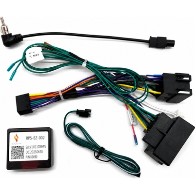 2DIN Napájací kábel s CANBUS pre autorádio - ISO/QUADLOCK do 16PIN - Mercedes-Benz Vito, V-Class (W447)