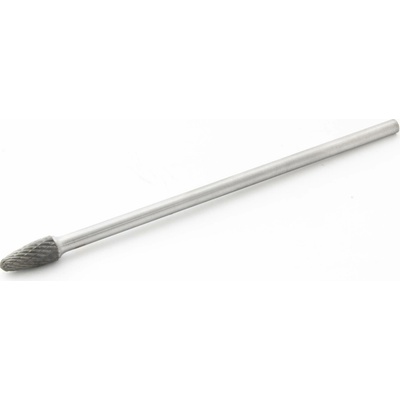 10 mm Wolfram Karbidová fréza, prodloužená 155mm - zakulacený jehlan
